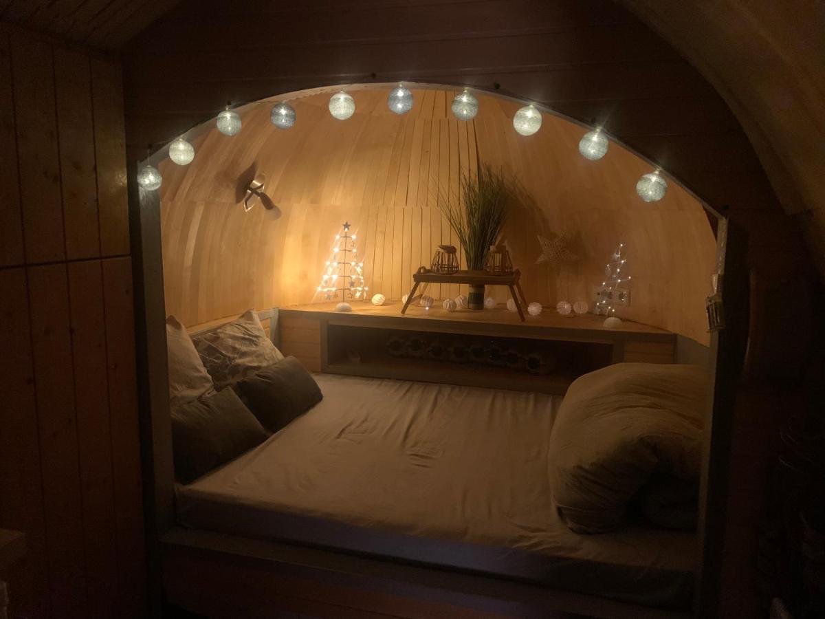 Cabane En Bois Avec Bain Nordique Et Sauna Marigny  Zewnętrze zdjęcie